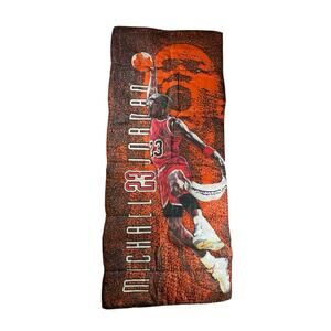 Vintage 90s Michael Jordan Dunk Sleeping Bag - 27”x62”